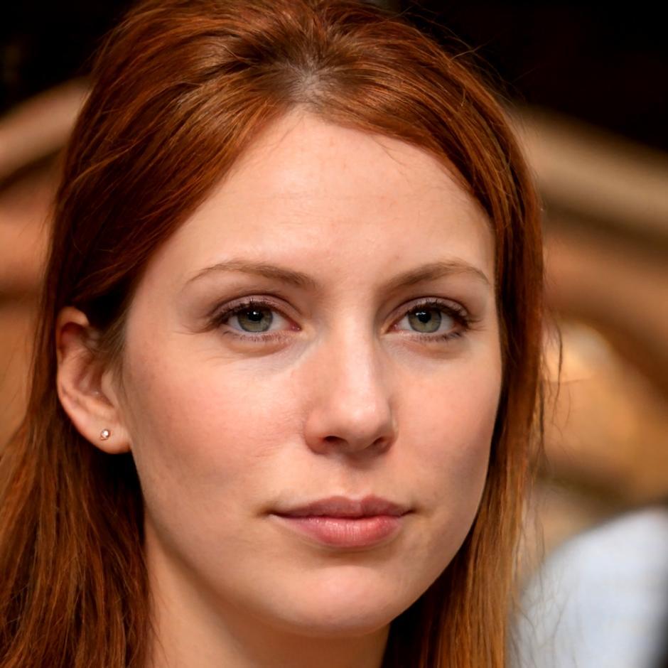 Portraitfoto einer zufriedenen Kundin